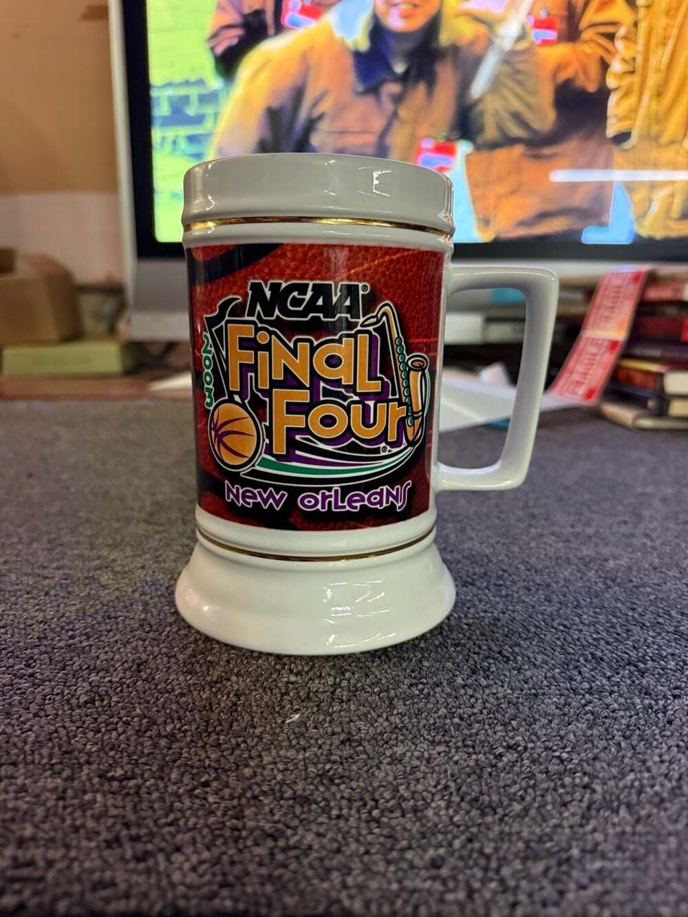 NCAA Final Four 2003 New Orleans Beer Stein Mug